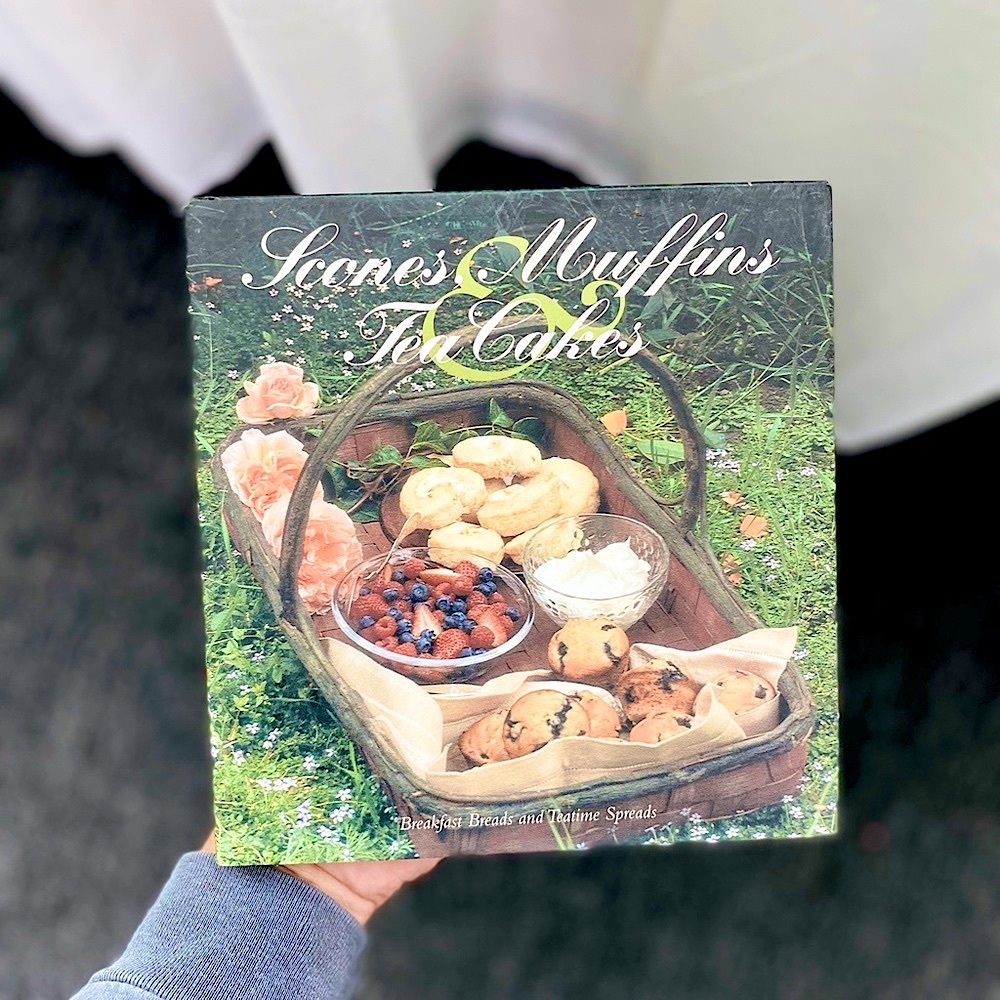 Scones Muffins and Tea Cakes Coffee Table Book Pastry Spring Cookbook w Recipes